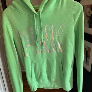 Victoria’s Secret PINK Hoodie, MINT GREEN